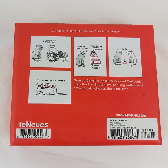 - 2 sets cards New Yorker Gemma Correl - Picture 5 of 8